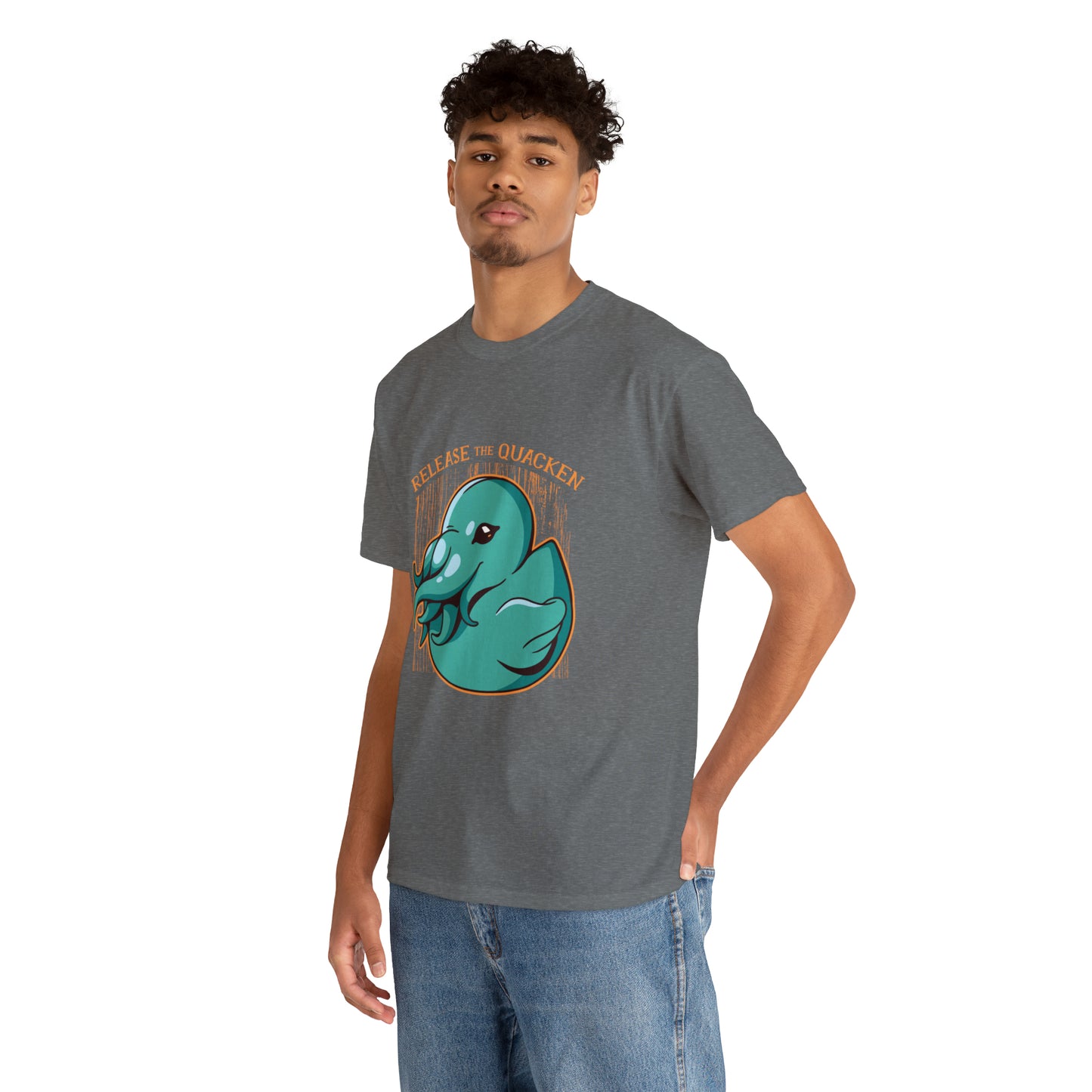 Release the Quacken Unisex Heavy Cotton Tee