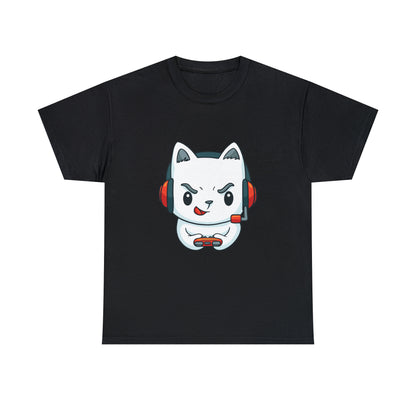 Gamer Kitten Unisex Heavy Cotton Tee