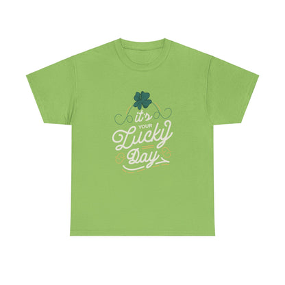 It's Your Lucky Day Unisex Heavy Cotton Tee