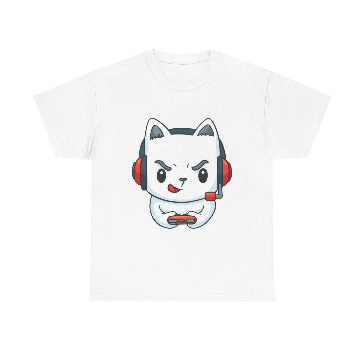 Gamer Kitten Unisex Heavy Cotton Tee