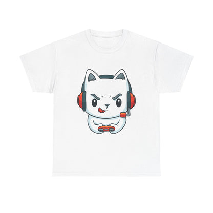 Gamer Kitten Unisex Heavy Cotton Tee