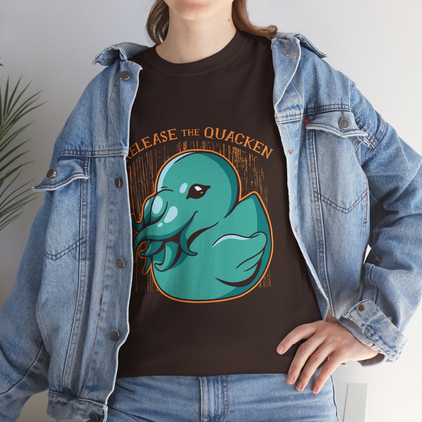 Release the Quacken Unisex Heavy Cotton Tee