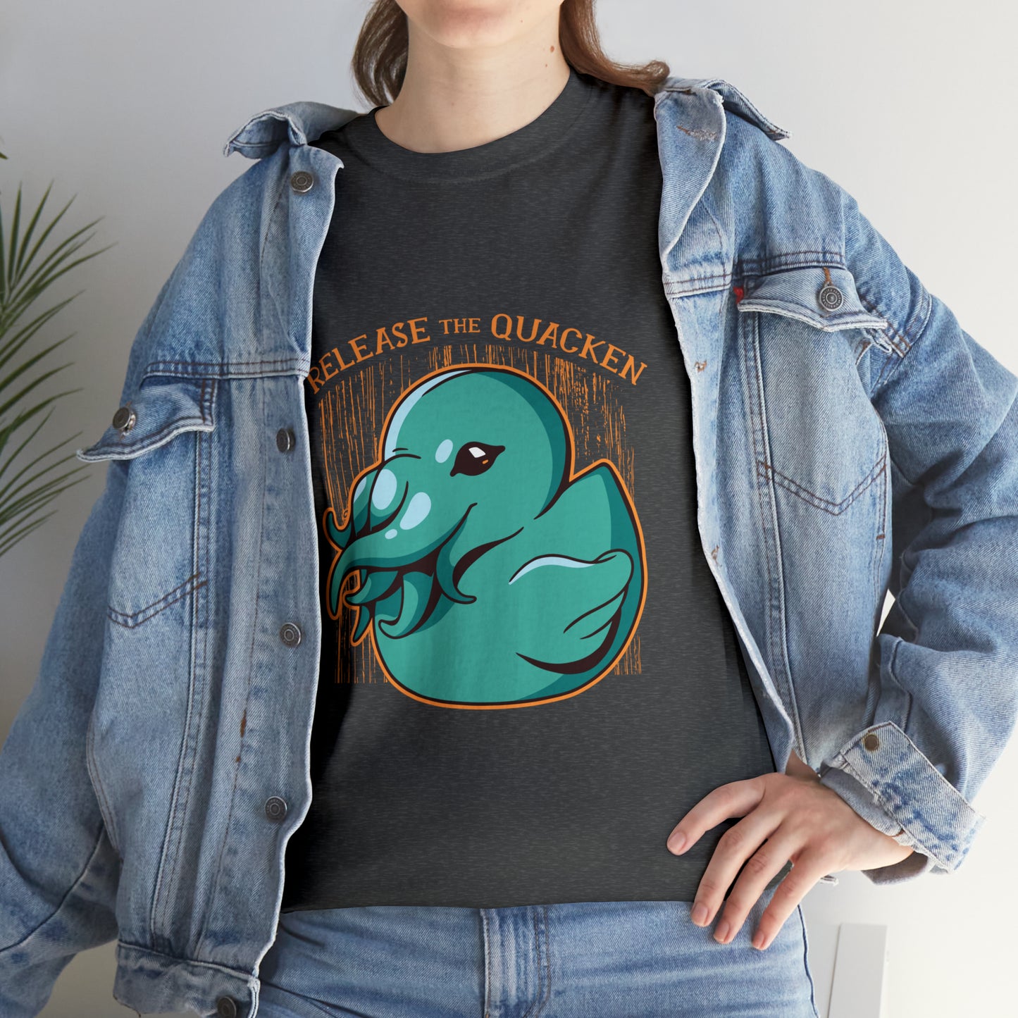 Release the Quacken Unisex Heavy Cotton Tee