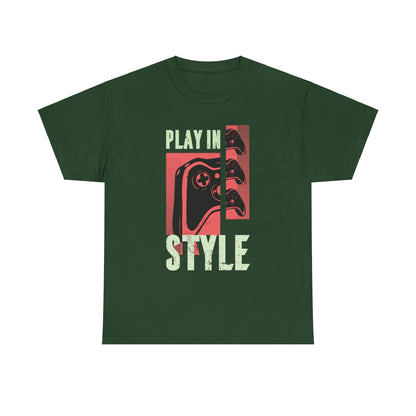 Play In Style Unisex Heavy Cotton Tee