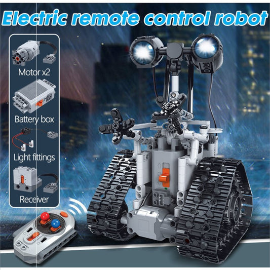 408-Piece Remote Control Electronic Robot Plastic Building Block Set