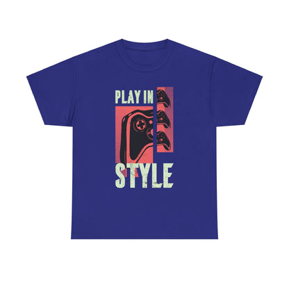 Play In Style Unisex Heavy Cotton Tee