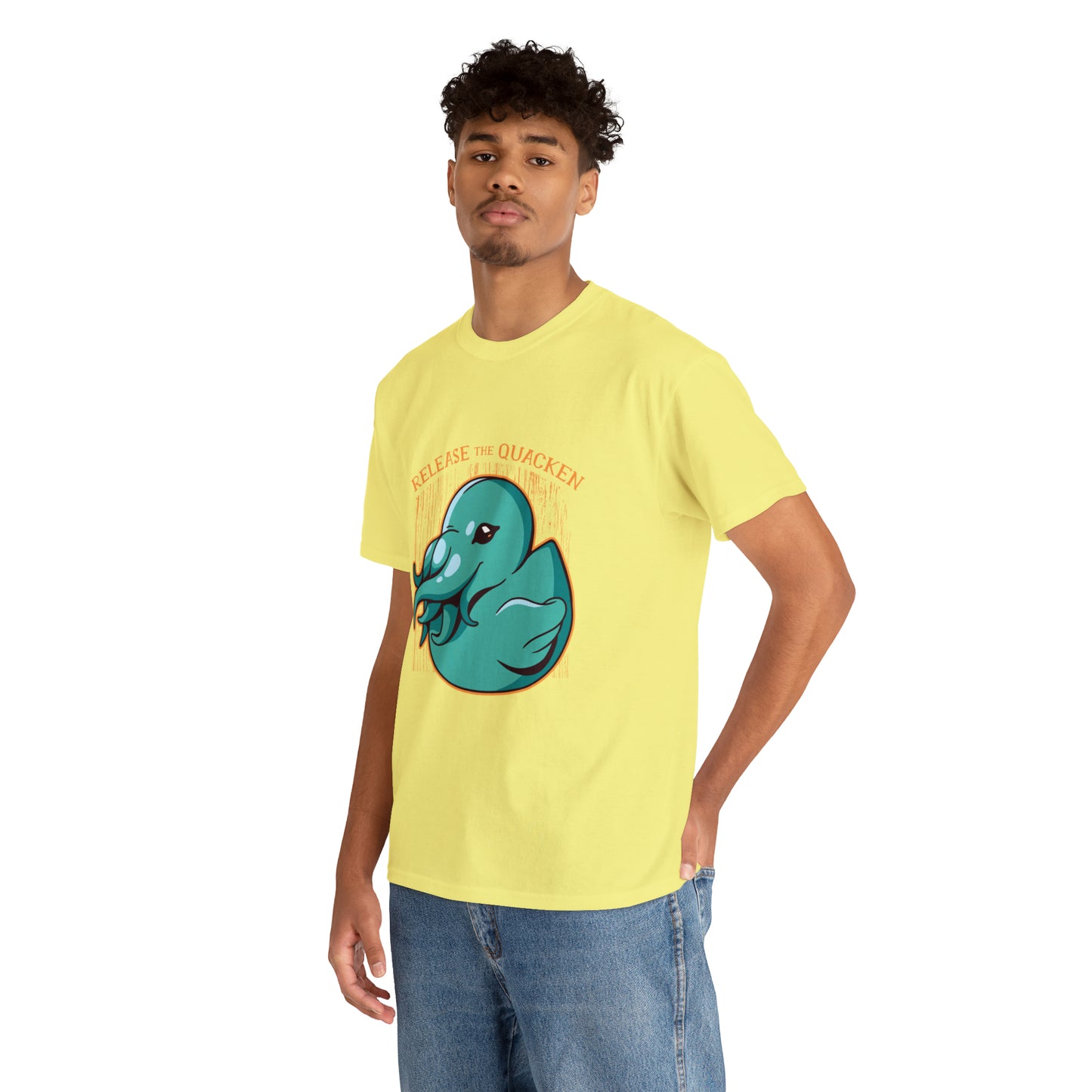 Release the Quacken Unisex Heavy Cotton Tee