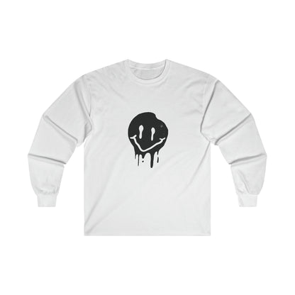Melting Smiley Ultra Cotton Long Sleeve Tee