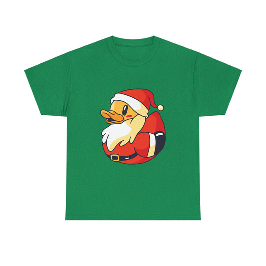 Santa Rubber Duck Unisex Heavy Cotton Tee