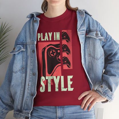 Play In Style Unisex Heavy Cotton Tee