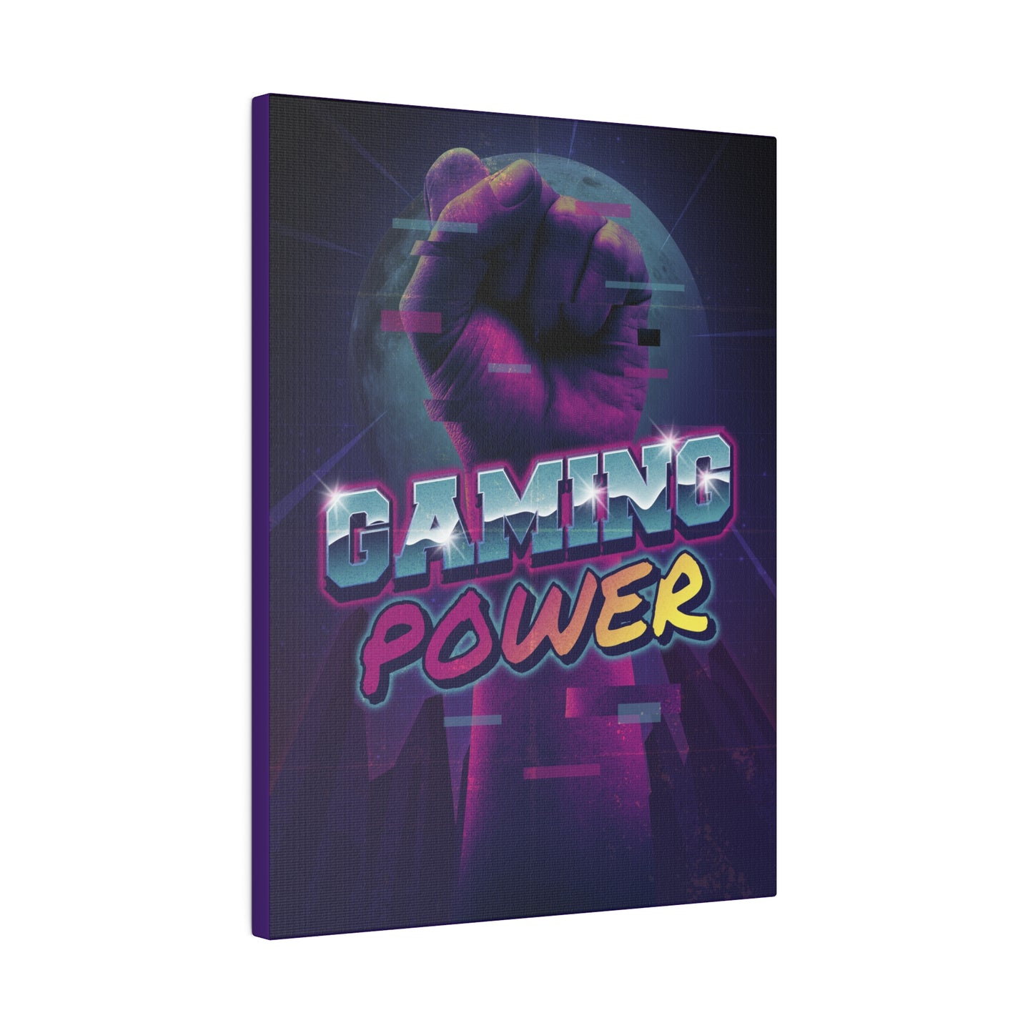 Gaming Power Matte Canvas Print, Stretched, 0.75"