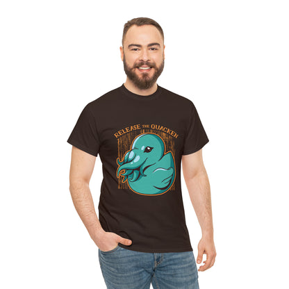 Release the Quacken Unisex Heavy Cotton Tee