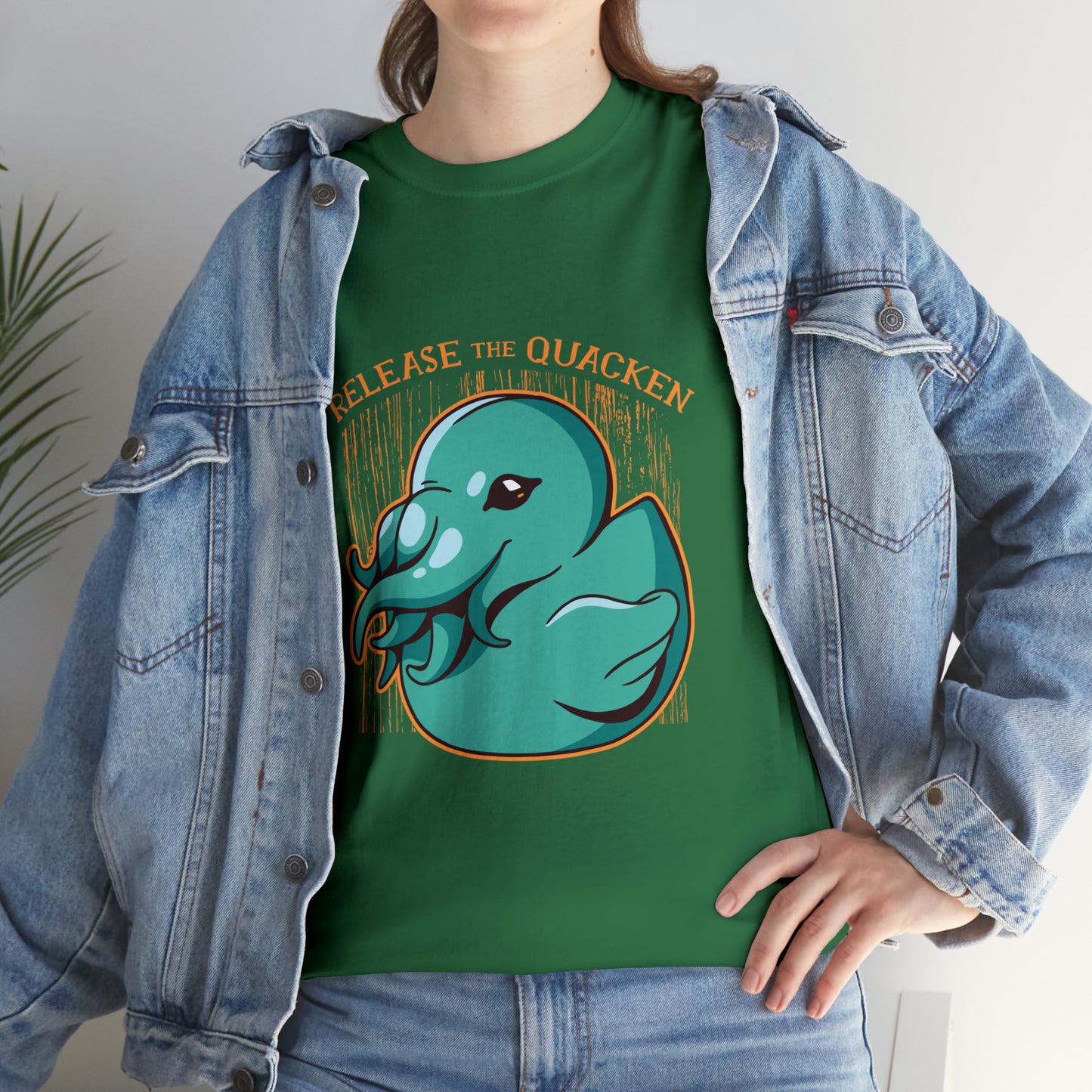 Release the Quacken Unisex Heavy Cotton Tee