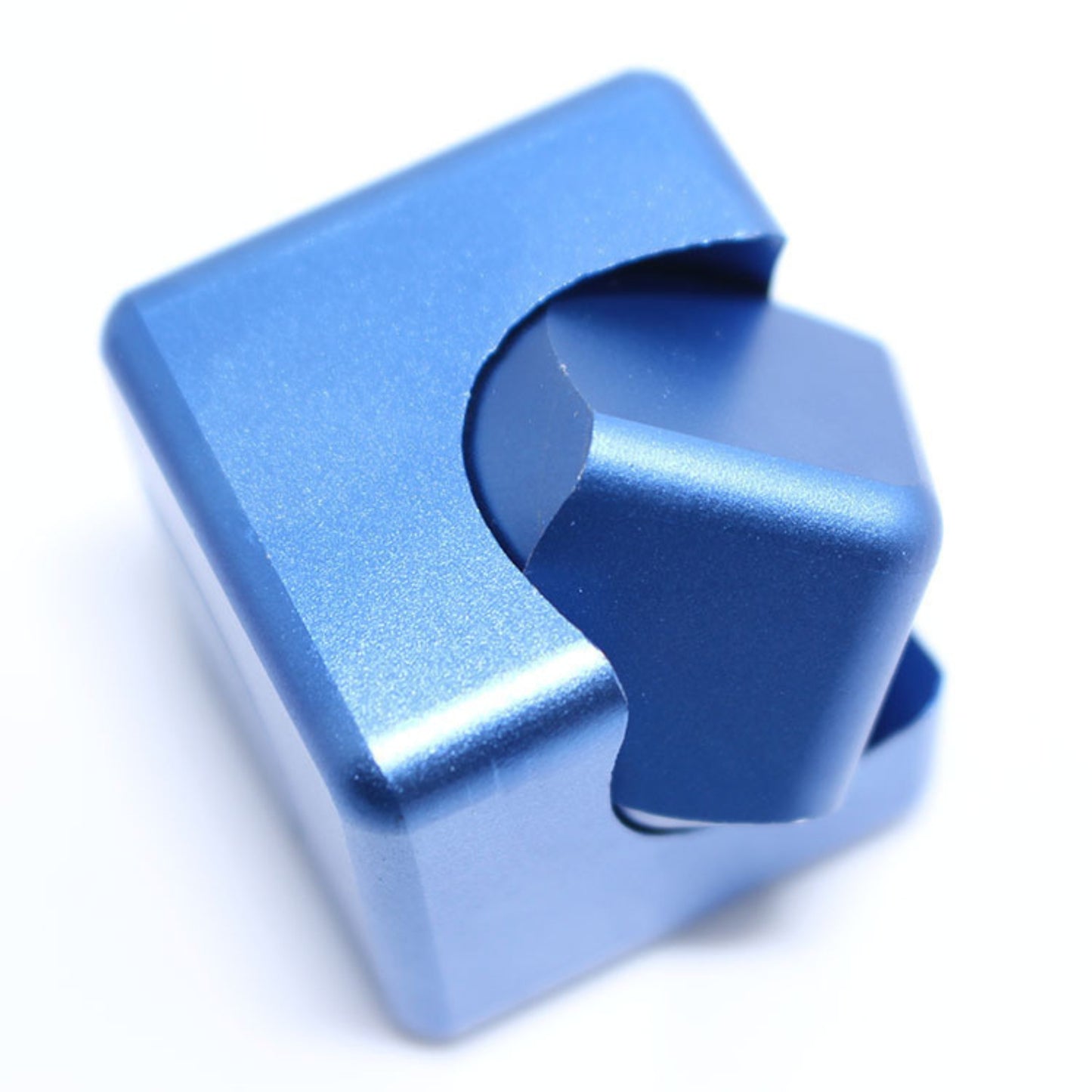Metal Cube Fingertip Spinner Fidget Stree Relief Trinket Toy