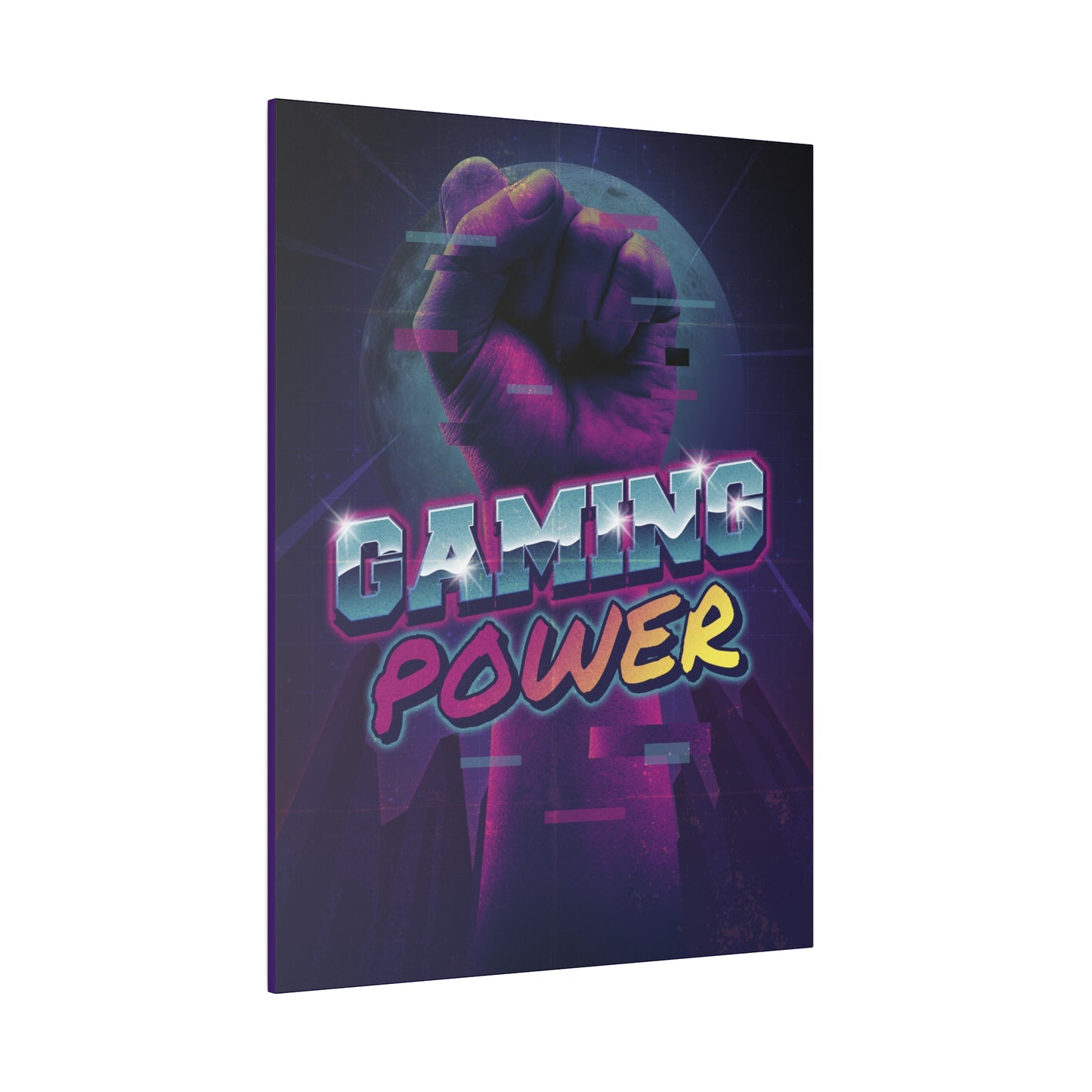 Gaming Power Matte Canvas Print, Stretched, 0.75"