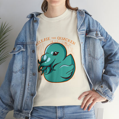 Release the Quacken Unisex Heavy Cotton Tee