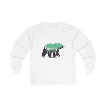 Can't Take the Woods Out of the Bear Ultra Cotton Long Sleeve Tee