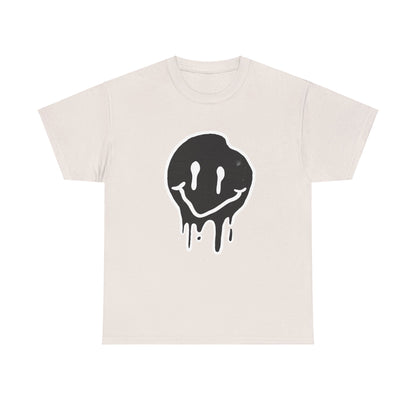 Melting Smiley Unisex Heavy Cotton Tee