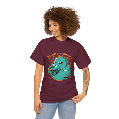 Release the Quacken Unisex Heavy Cotton Tee