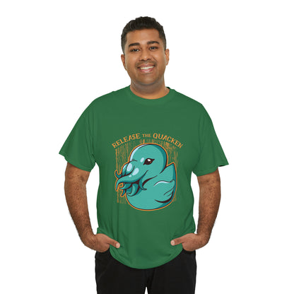 Release the Quacken Unisex Heavy Cotton Tee