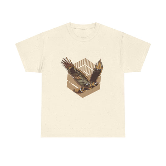 Steampunk Eagle Unisex Heavy Cotton Tee