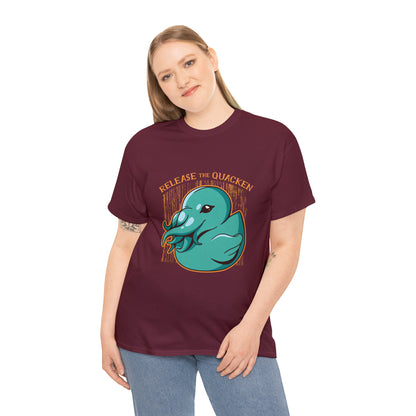 Release the Quacken Unisex Heavy Cotton Tee