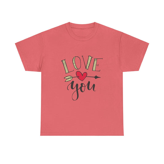 Love You Unisex Heavy Cotton Tee