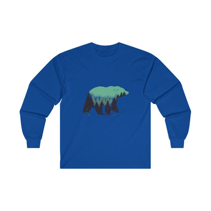 Can't Take the Woods Out of the Bear Ultra Cotton Long Sleeve Tee