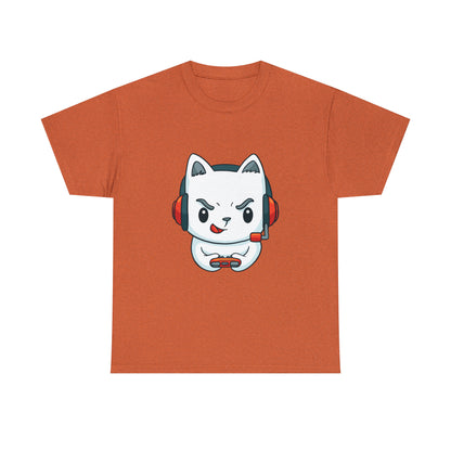 Gamer Kitten Unisex Heavy Cotton Tee