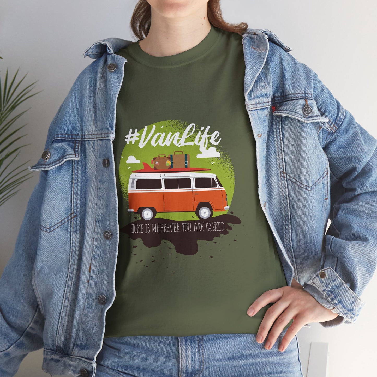 Van Life Unisex Heavy Cotton Tee