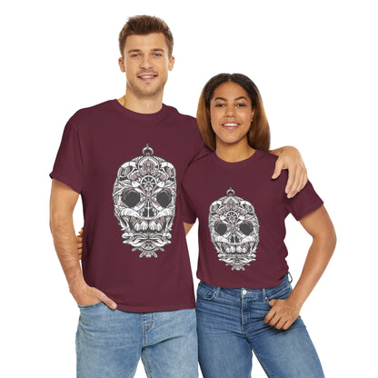 Nautical Skull Unisex Heavy Cotton Tee