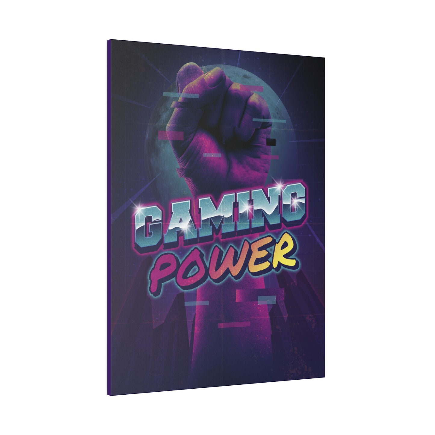 Gaming Power Matte Canvas Print, Stretched, 0.75"