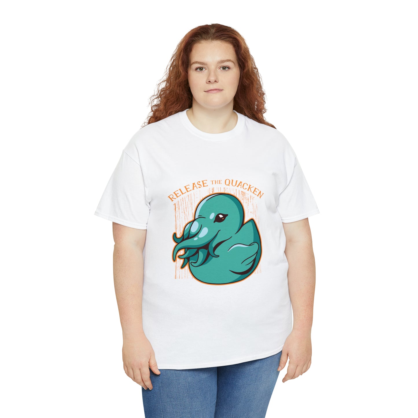 Release the Quacken Unisex Heavy Cotton Tee