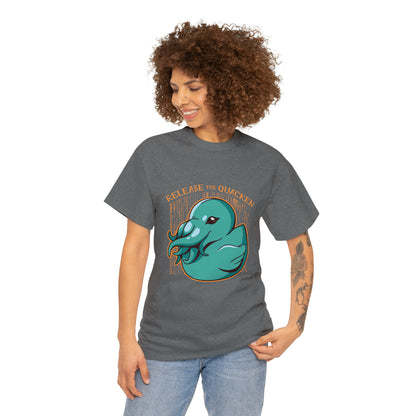 Release the Quacken Unisex Heavy Cotton Tee