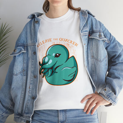 Release the Quacken Unisex Heavy Cotton Tee