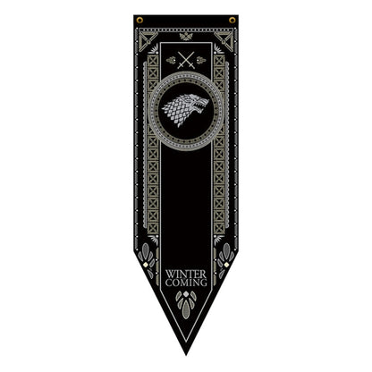 Game of Thrones House Sigil and Motto Banner Flag