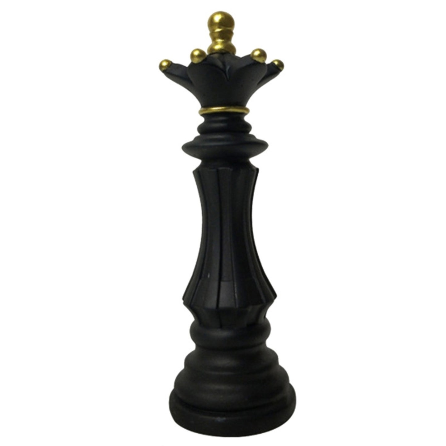 Resin Black Chess Piece Decorative Ornament