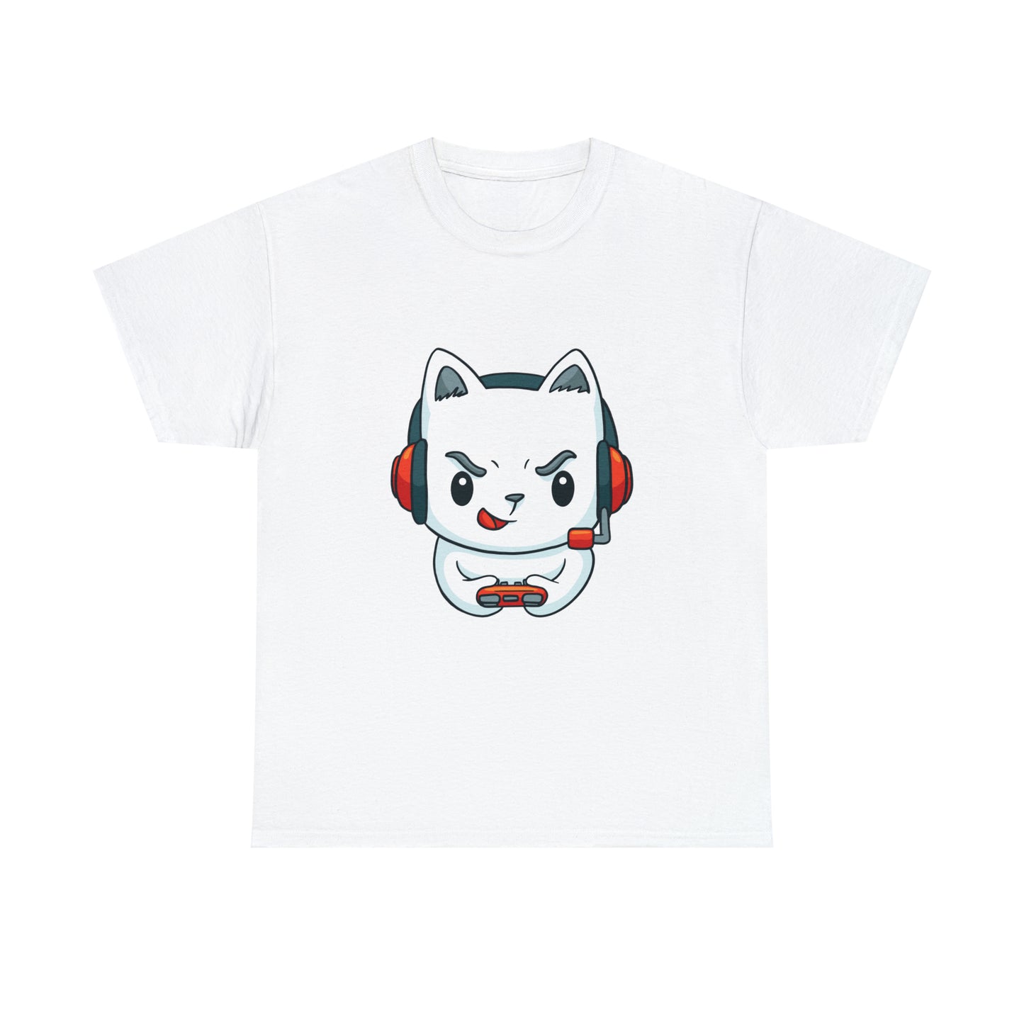 Gamer Kitten Unisex Heavy Cotton Tee