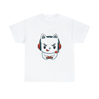 Gamer Kitten Unisex Heavy Cotton Tee