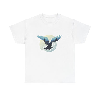 Eagle in Flight Unisex Heavy Cotton Tee