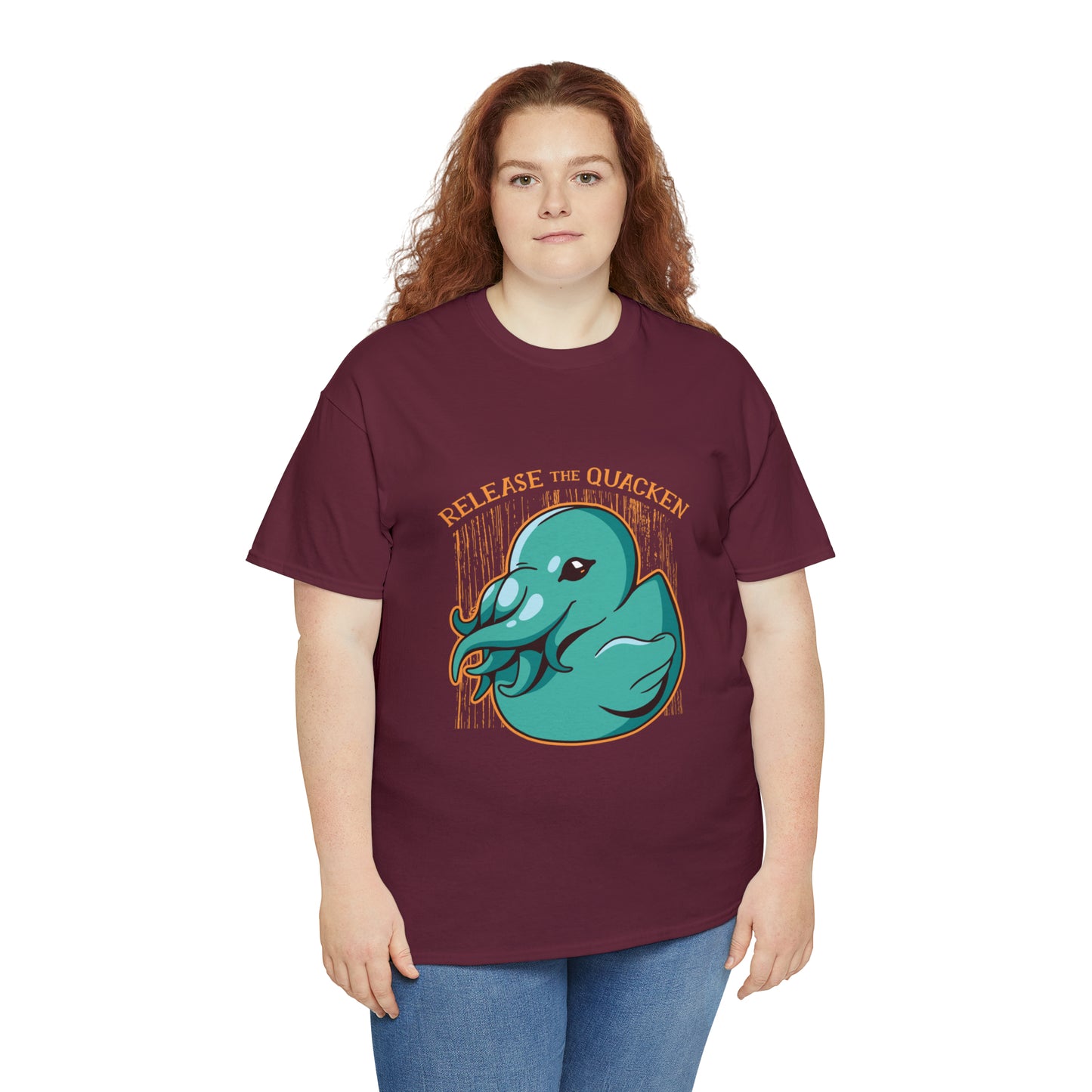 Release the Quacken Unisex Heavy Cotton Tee