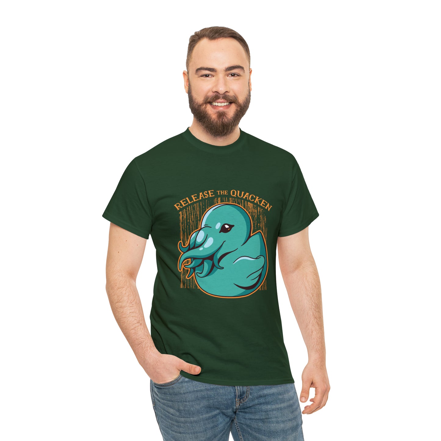 Release the Quacken Unisex Heavy Cotton Tee