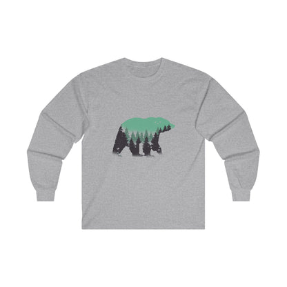 Can't Take the Woods Out of the Bear Ultra Cotton Long Sleeve Tee