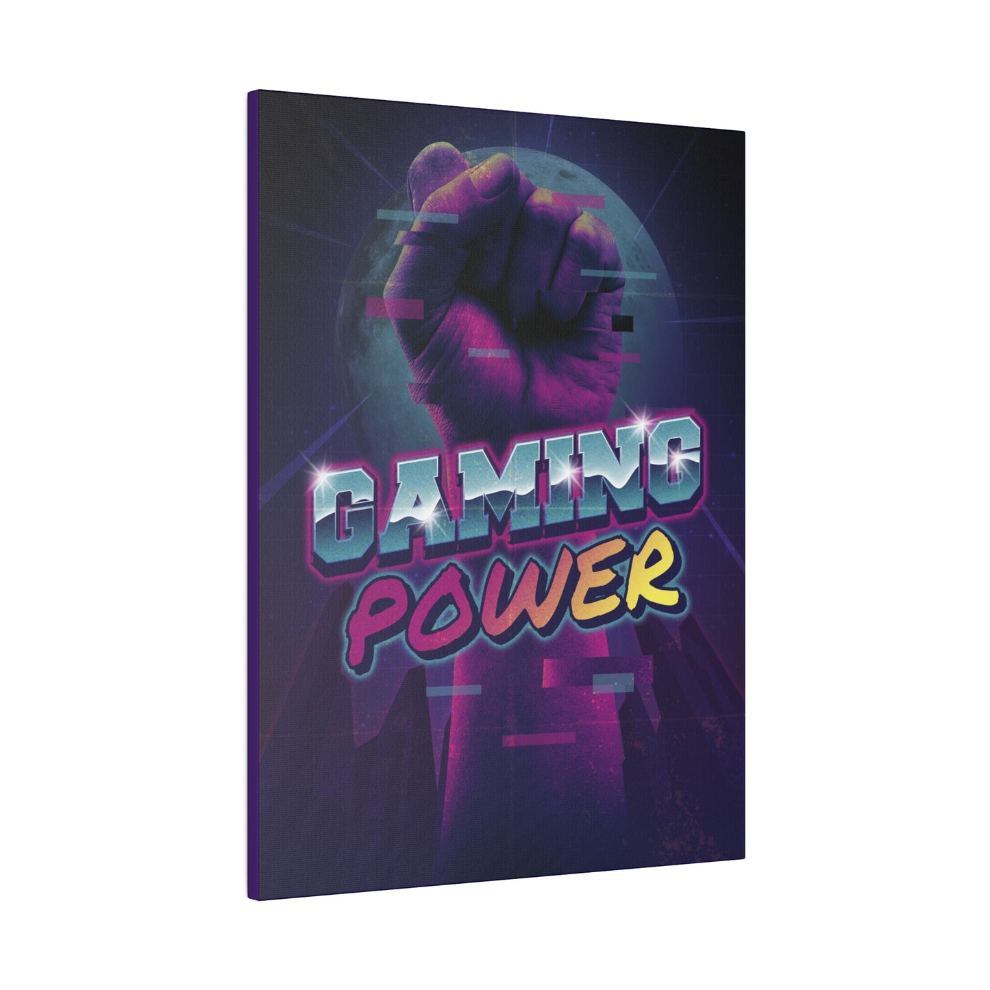 Gaming Power Matte Canvas Print, Stretched, 0.75"