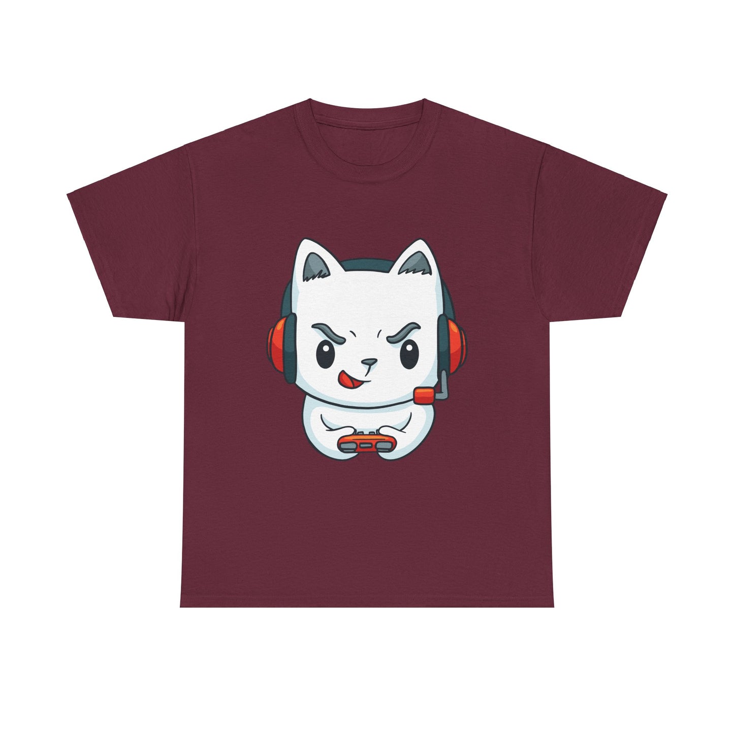 Gamer Kitten Unisex Heavy Cotton Tee