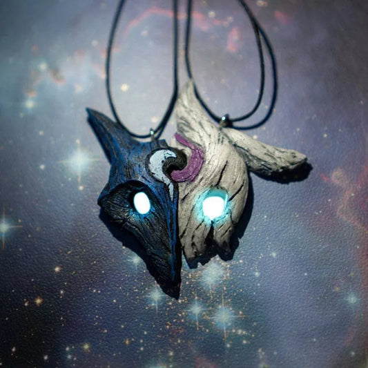 League of Legends Kindred Metal Necklace for Couples