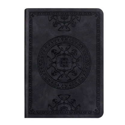 Vintage Asian Themed Pattern Portable PU Leather Notebook