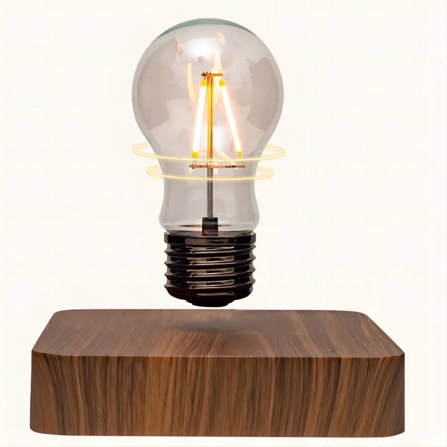 Magnetic Levitation Floating LED Bulb Desk Lamp