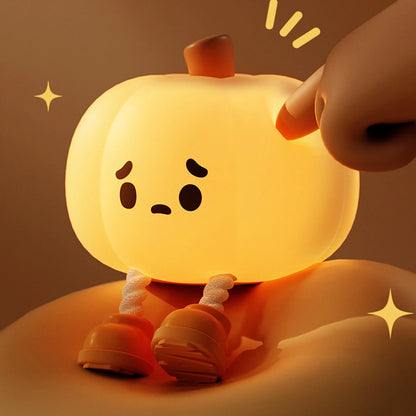 Cute Pumpkin Mini USB Ambient LED Reading Lamp