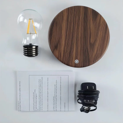 Magnetic Levitation Floating LED Bulb Desk Lamp